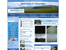 Tablet Screenshot of jesenik.net